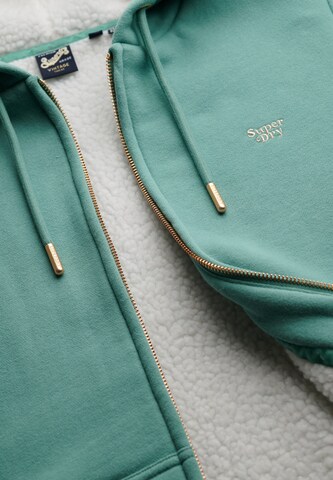 Veste de survêtement 'Essential' Superdry en vert