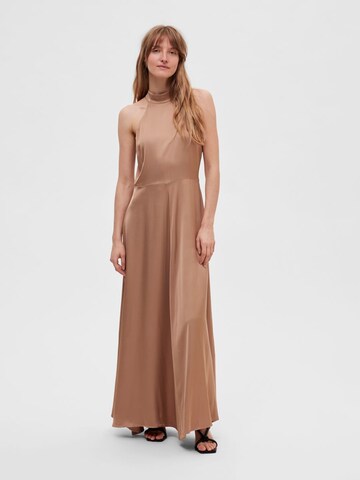 Robe SELECTED FEMME en marron