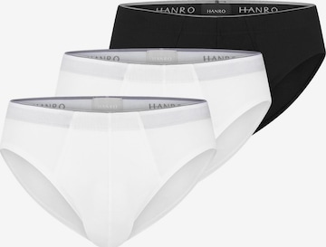 Hanro Slip 'Cotton Superior' in Grey: front
