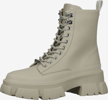 STEVE MADDEN Veterlaarsjes in Beige: voorkant