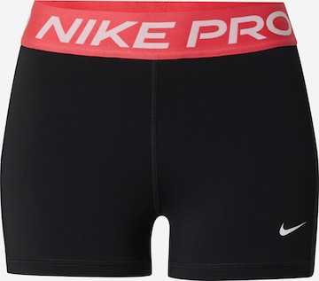 NIKESportske hlače 'W NP DF 365 MR 3IN LPP SHORT' - crna boja: prednji dio