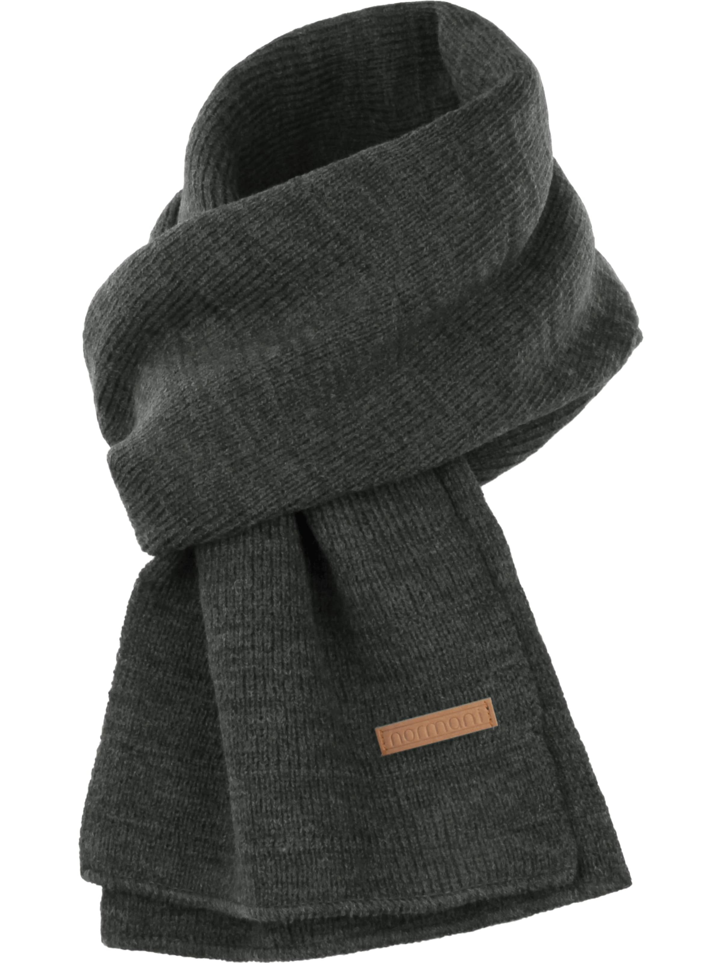 normani Schal 'Sudbury' in Grau: Vorderseite