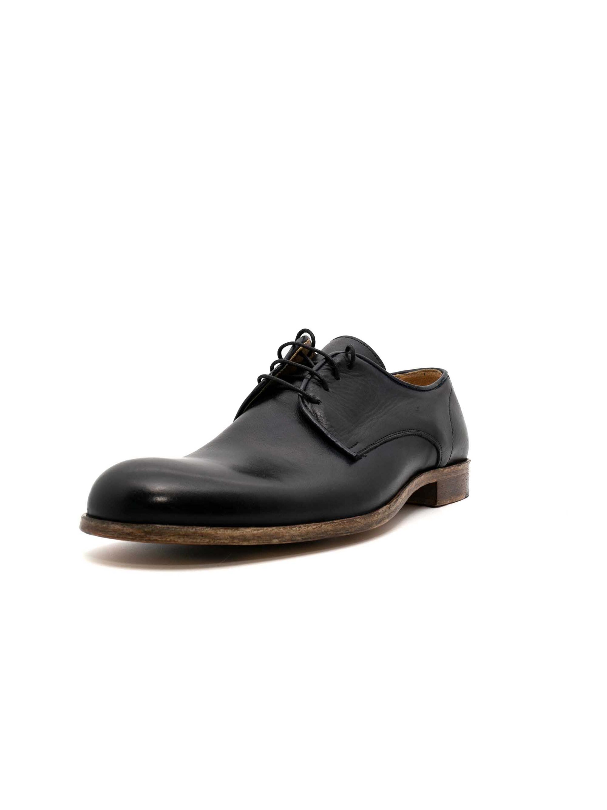 EXTON Veterschoen in Blauw: voorkant