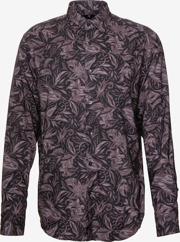 JOOP! Comfort Fit Hemd in Lila: Vorderseite