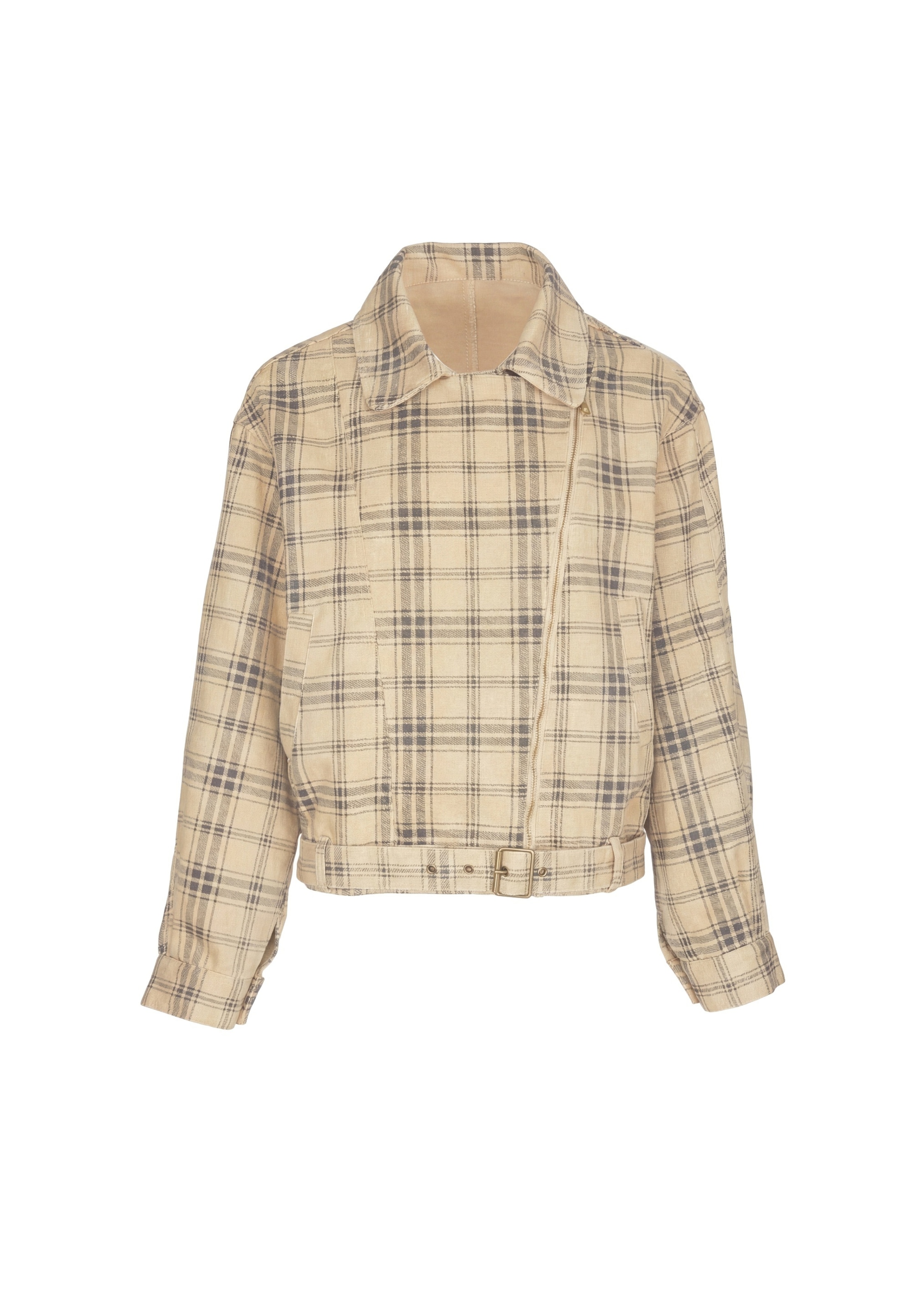 MYMO Between-season jacket in Beige: front