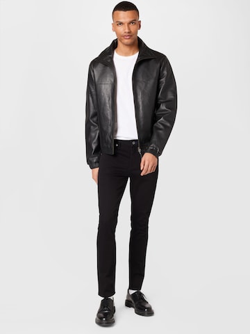 SCOTCH & SODA Slimfit Jeans 'Skim' in Schwarz