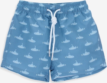 Shorts de bain KNOT en bleu : devant