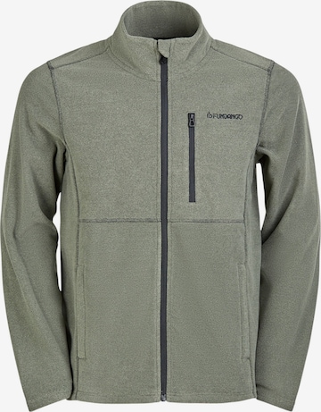 Fundango Fleecejacke 'Jeffrey Fullzip Fleece' in Grün: Vorderseite