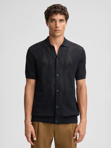 STRELLSON Regular fit Button Up Shirt 'Adrian' in Black: front