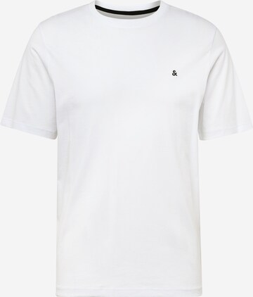 T-Shirt 'EPAULOS' JACK & JONES en blanc : devant