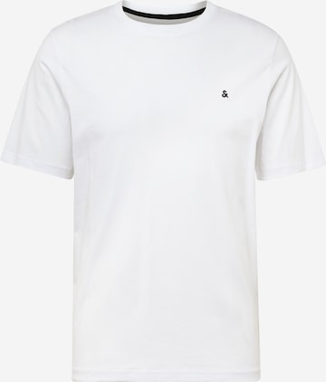 JACK & JONES Shirt 'EPAULOS' in Wit: voorkant