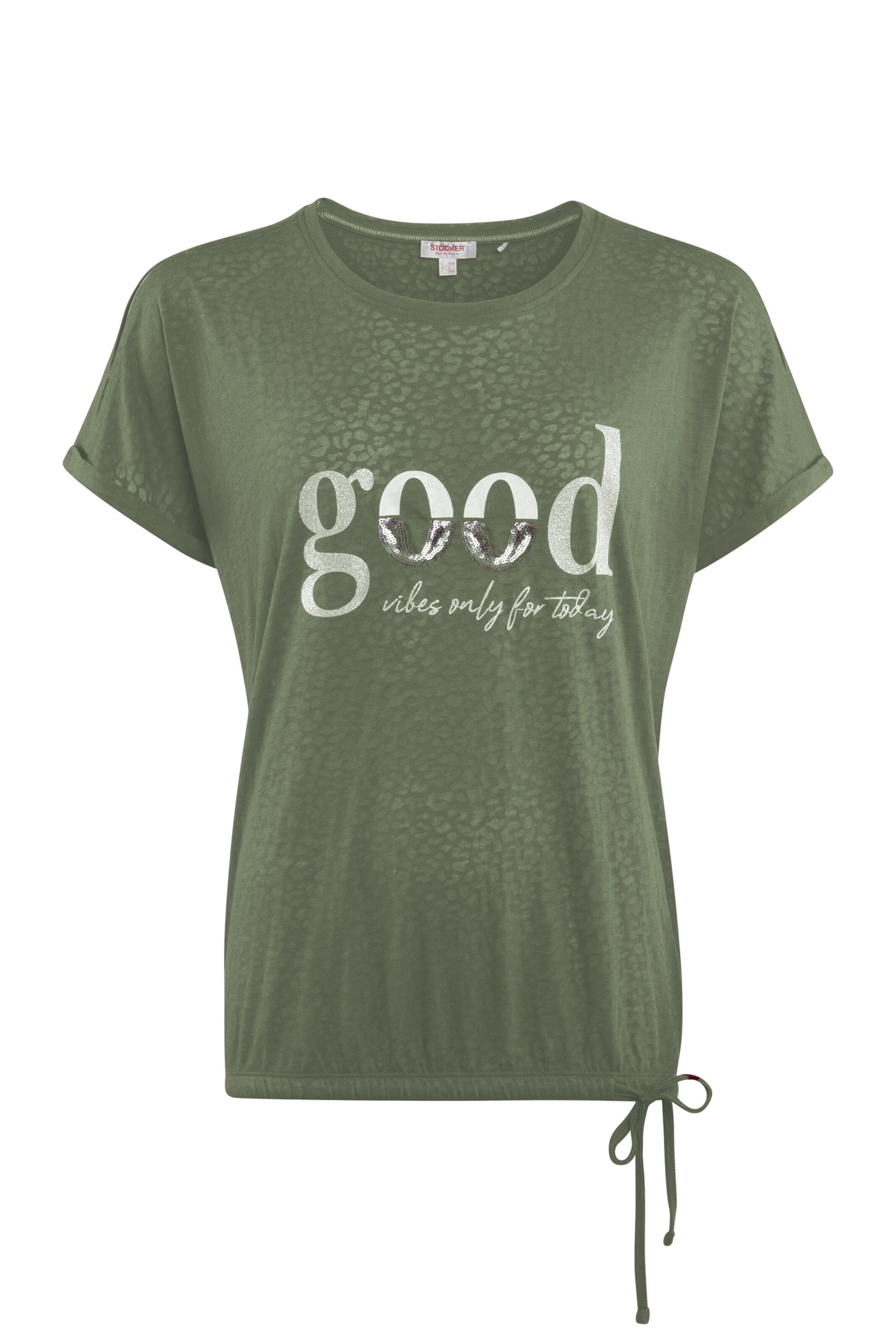 STOOKER WOMEN T-Shirt in Grün: Vorderseite