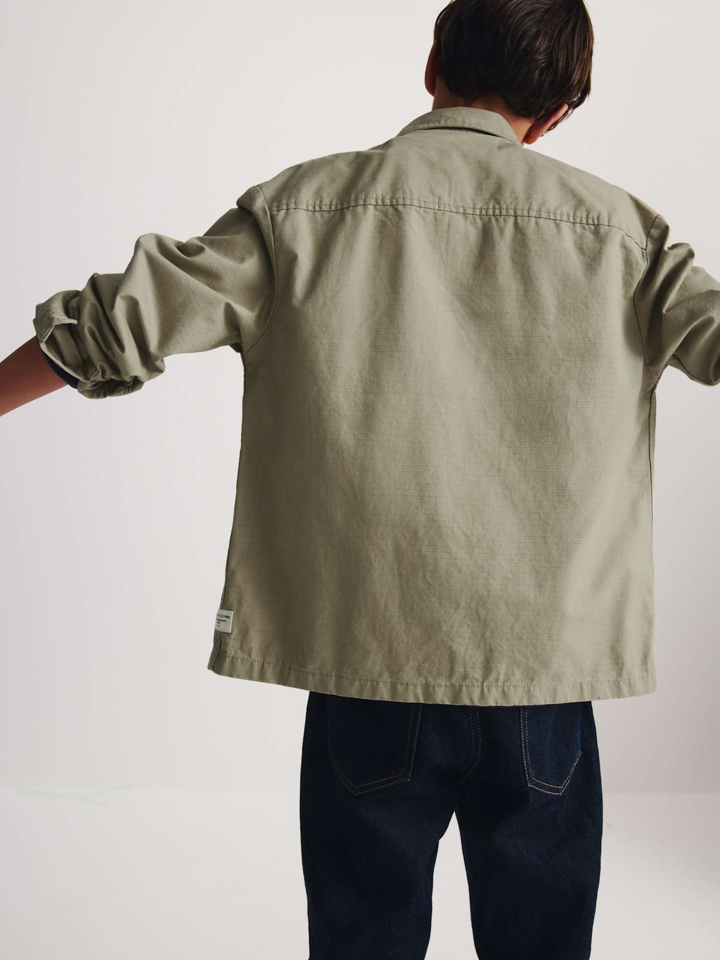 Marks & Spencer Regular Fit Hemd in Grün: Vorderseite