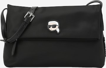 Karl Lagerfeld Τσάντα ώμου 'Ikonik 2.0' σε μαύρο
