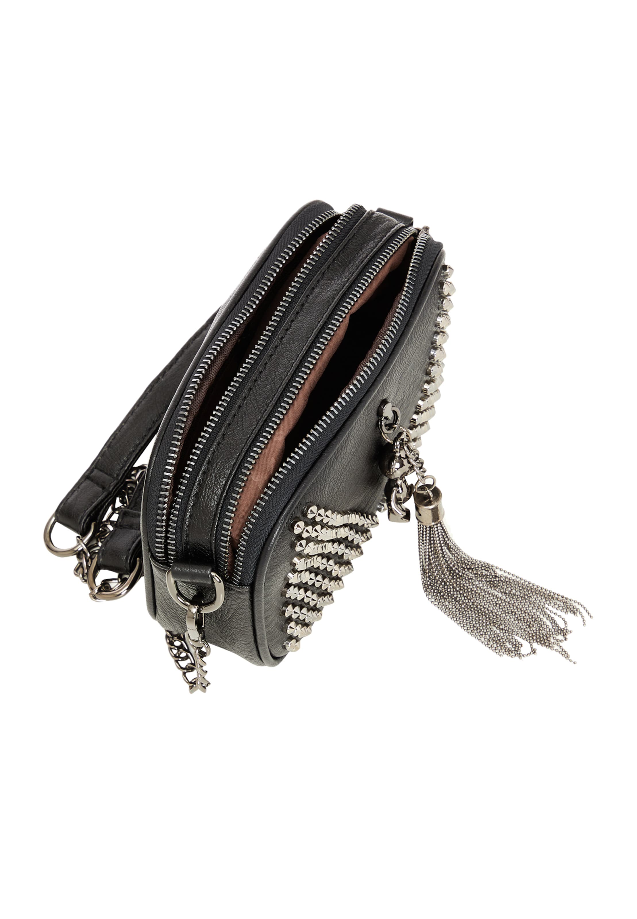 Geantă de umăr de la faina pe negru