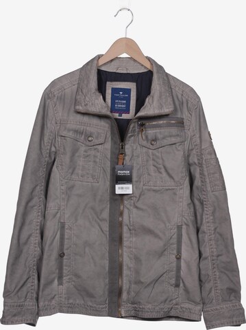 TOM TAILOR Jacket & Coat in L in Grey: front