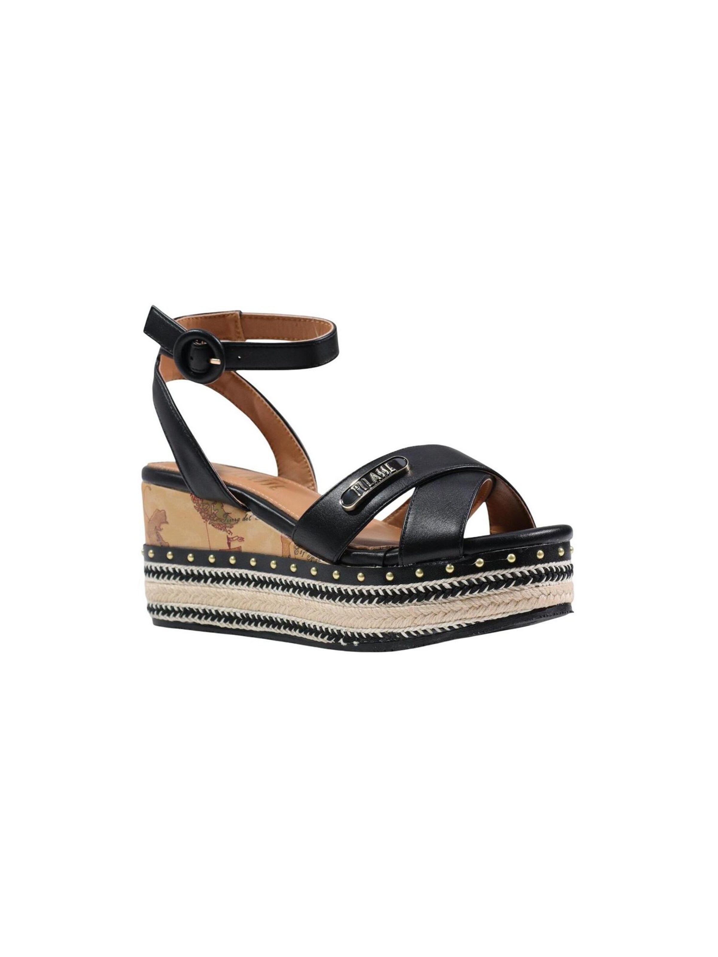 Sandalo 'WEDGE H80 1402 8662' di Alviero Martini 1a clase in nero