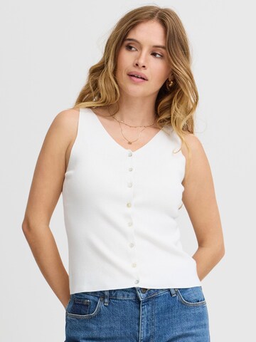 PULZ Jeans Top 'Sara' in White: front