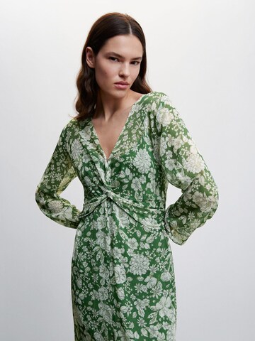 Robe d’été 'Lila' MANGO en vert : devant