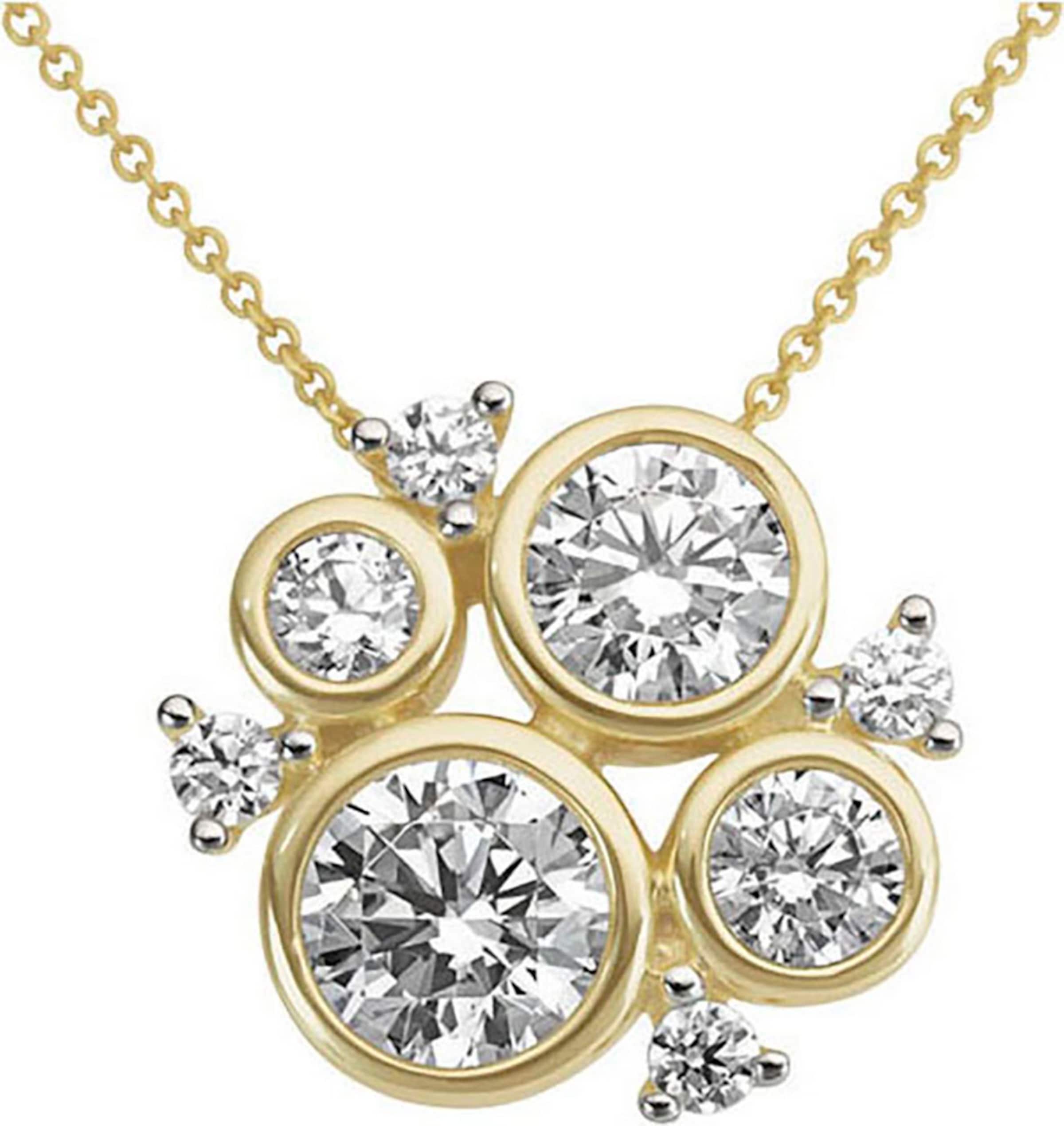 FIRETTI Pendant in Gold: front