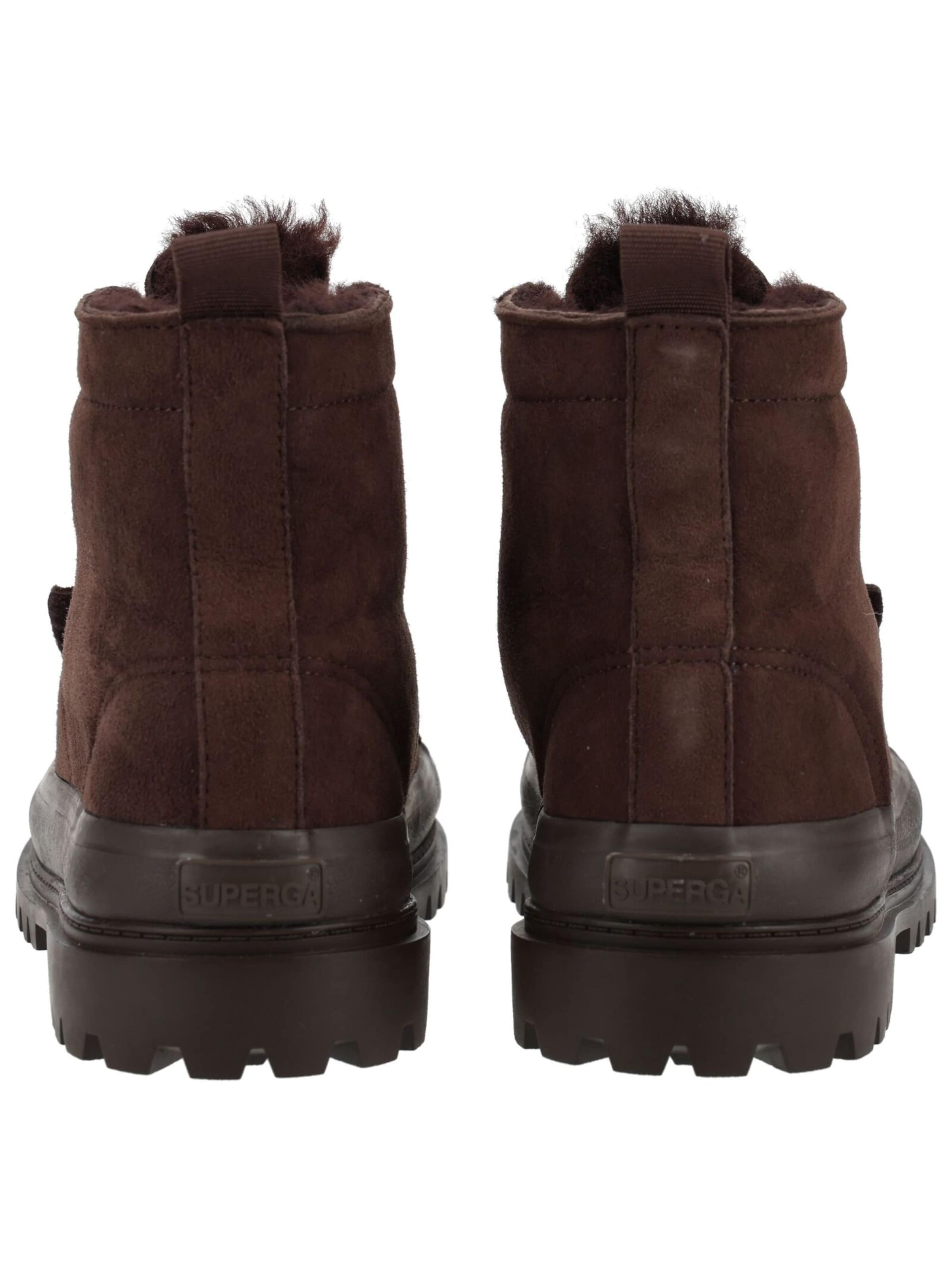 SUPERGA Stiefelette in Braun