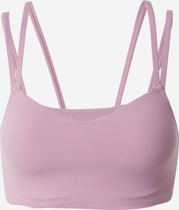 NIKE - Sujetador deportivo en lila: frente