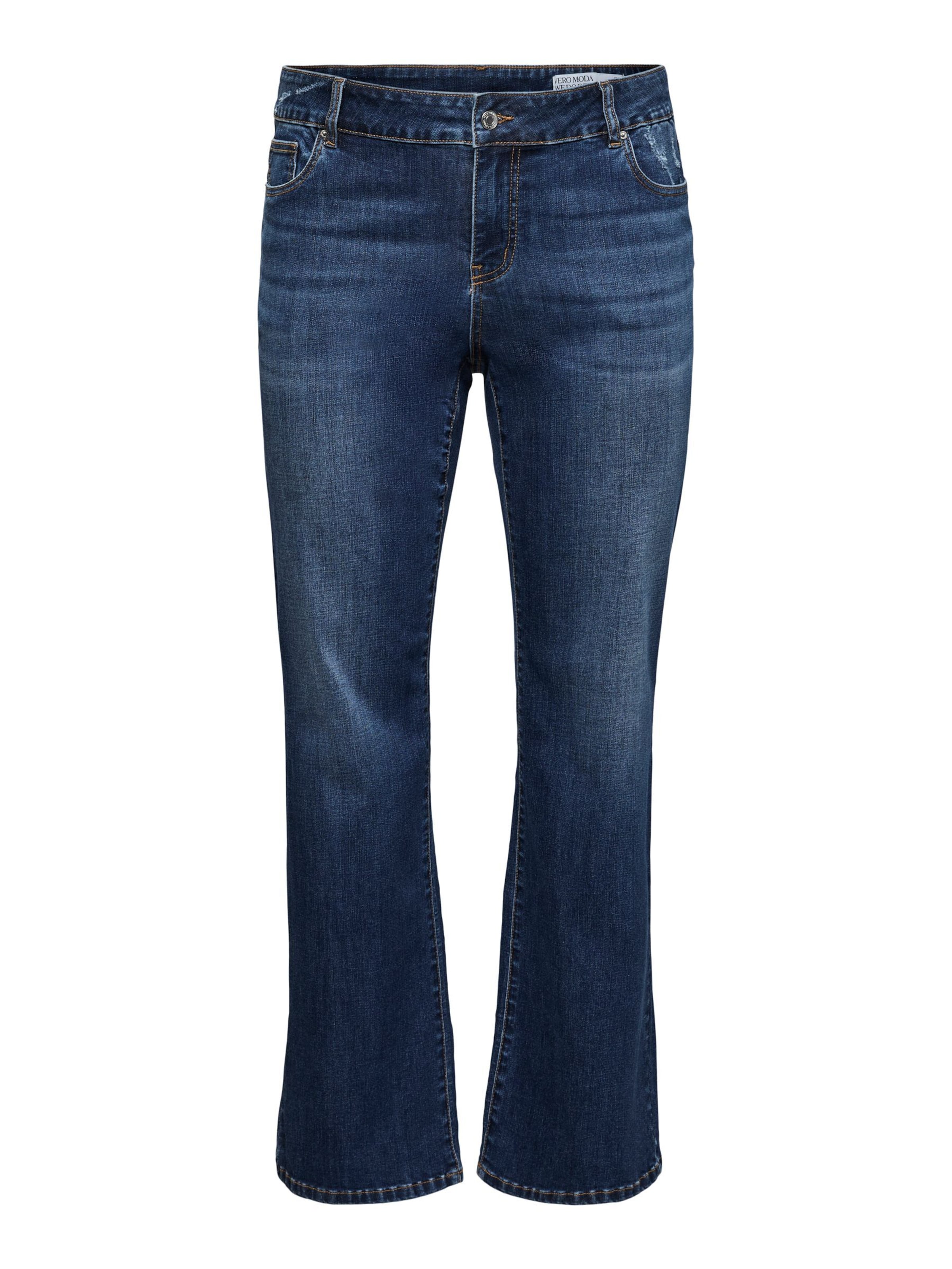Vero Moda Curve Jean 'VMCStellastretch' en bleu foncé, Vue avec produit