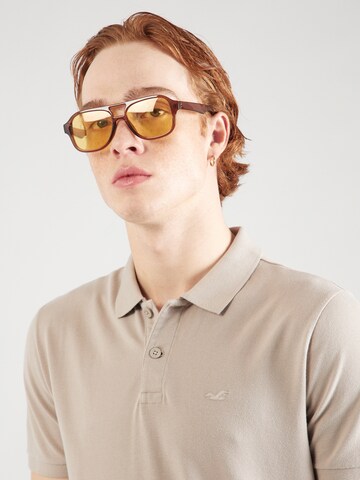 HOLLISTER Poloshirt in Beige