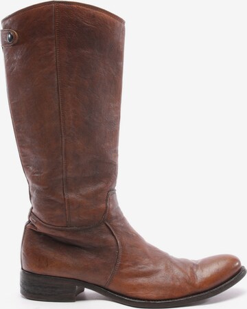 MOMA Dress Boots in 44 in Brown: front