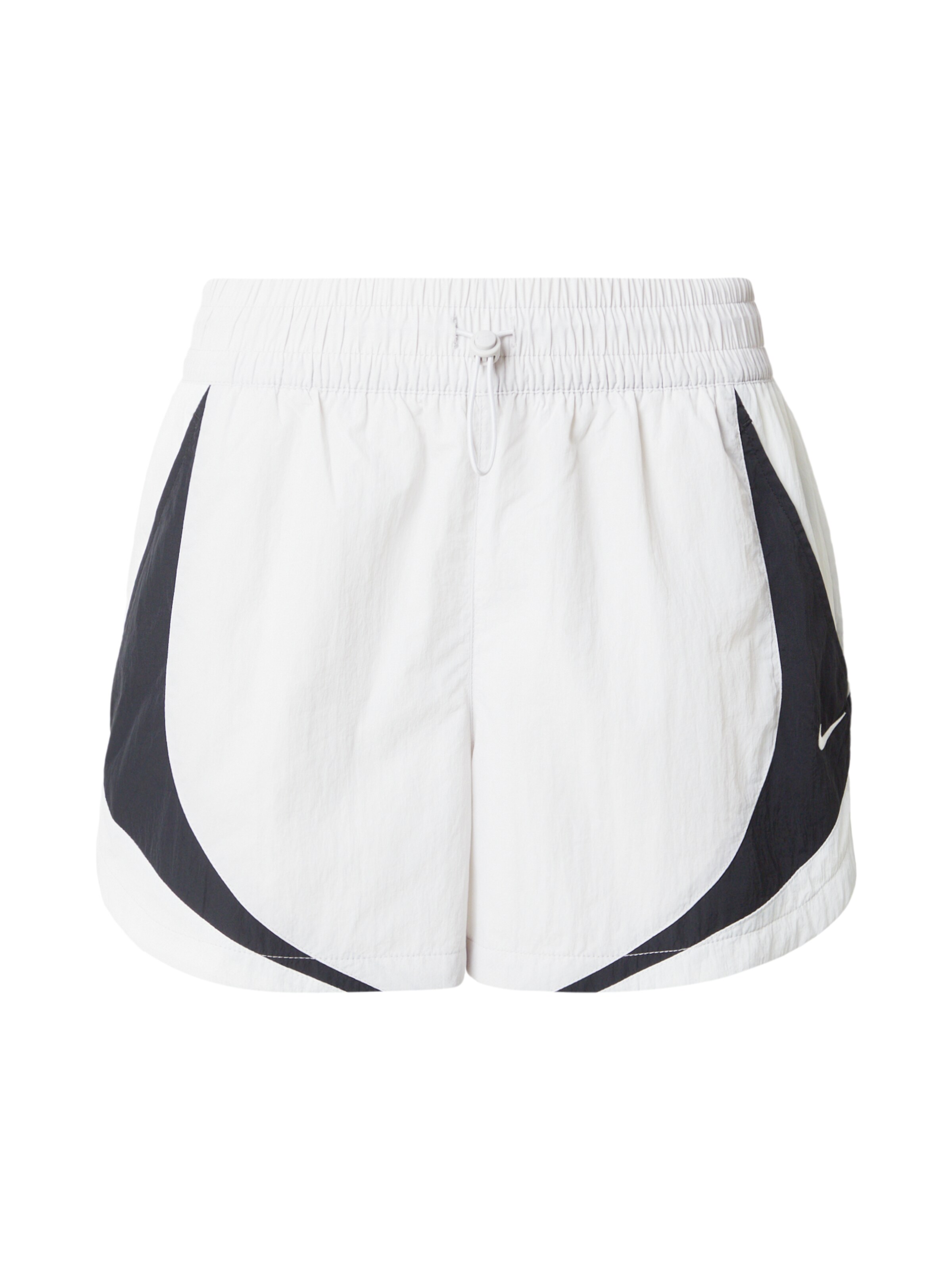 Nike Sportswear Broek 'STREET 3"' in 34 in de kleur Lichtgrijs / Zwart / Wit, Productweergave