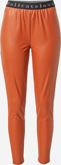 DELICATELOVE Hose 'Nelli' in cognac / schwarz, Produktansicht