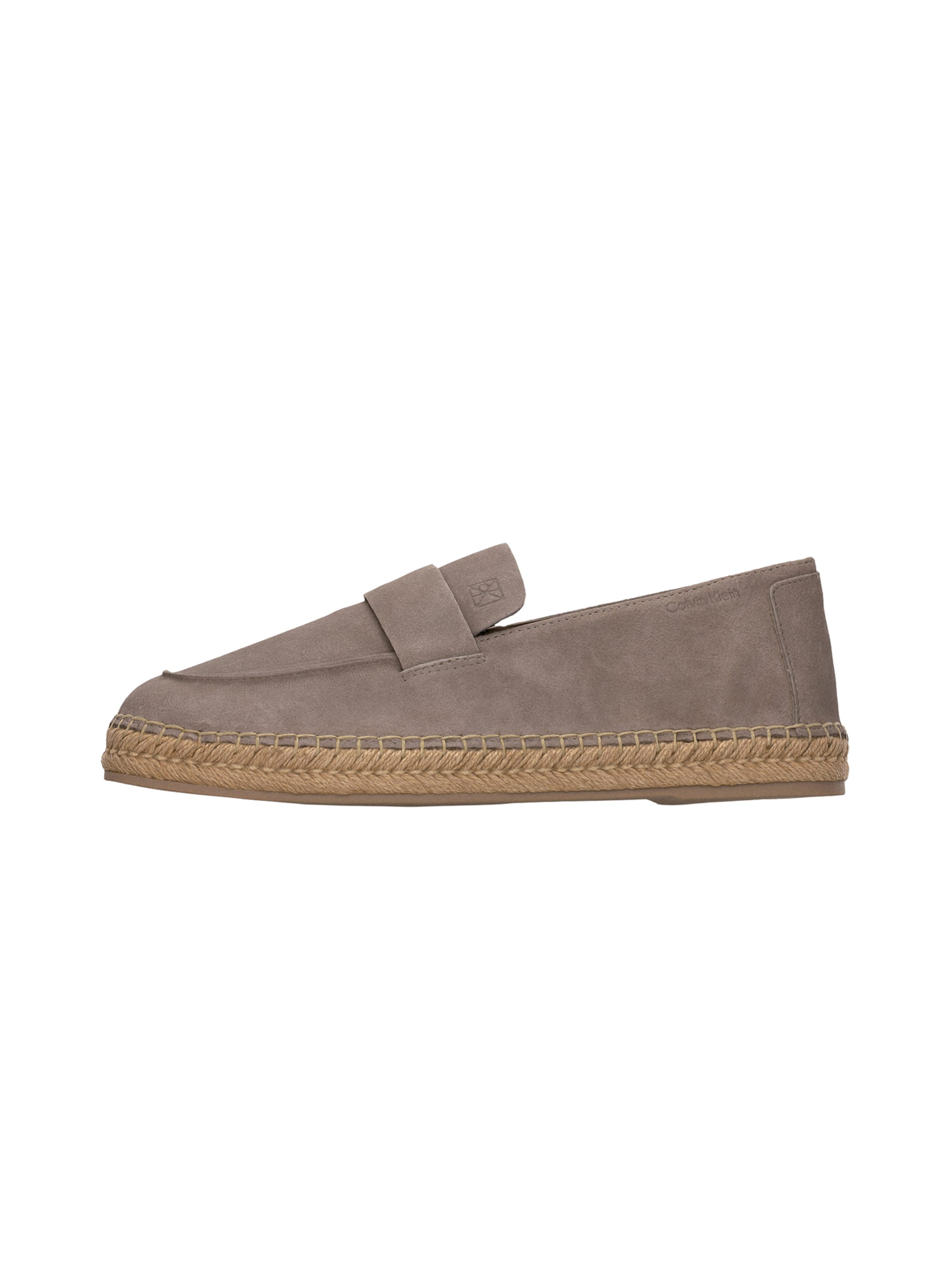 Espadrilles Calvin Klein en gris : devant
