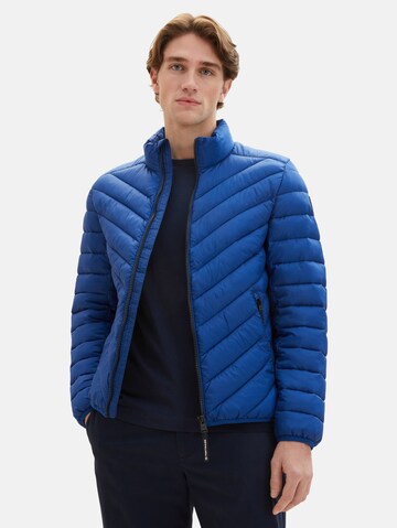 TOM TAILOR Tussenjas in Blauw: voorkant