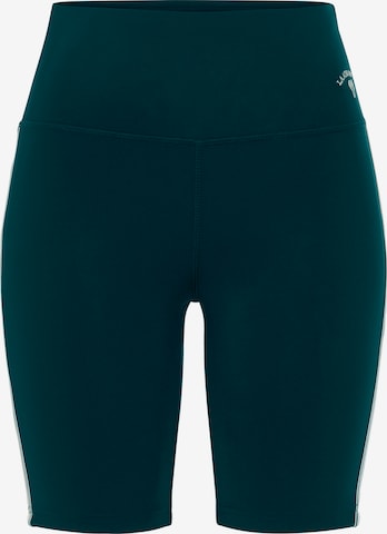 Skinny Pantaloni de la LASCANA ACTIVE pe verde: față