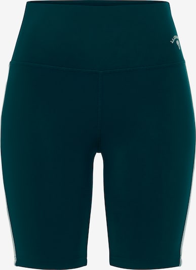Pantaloni LASCANA ACTIVE pe verde închis / negru / alb, Vizualizare produs
