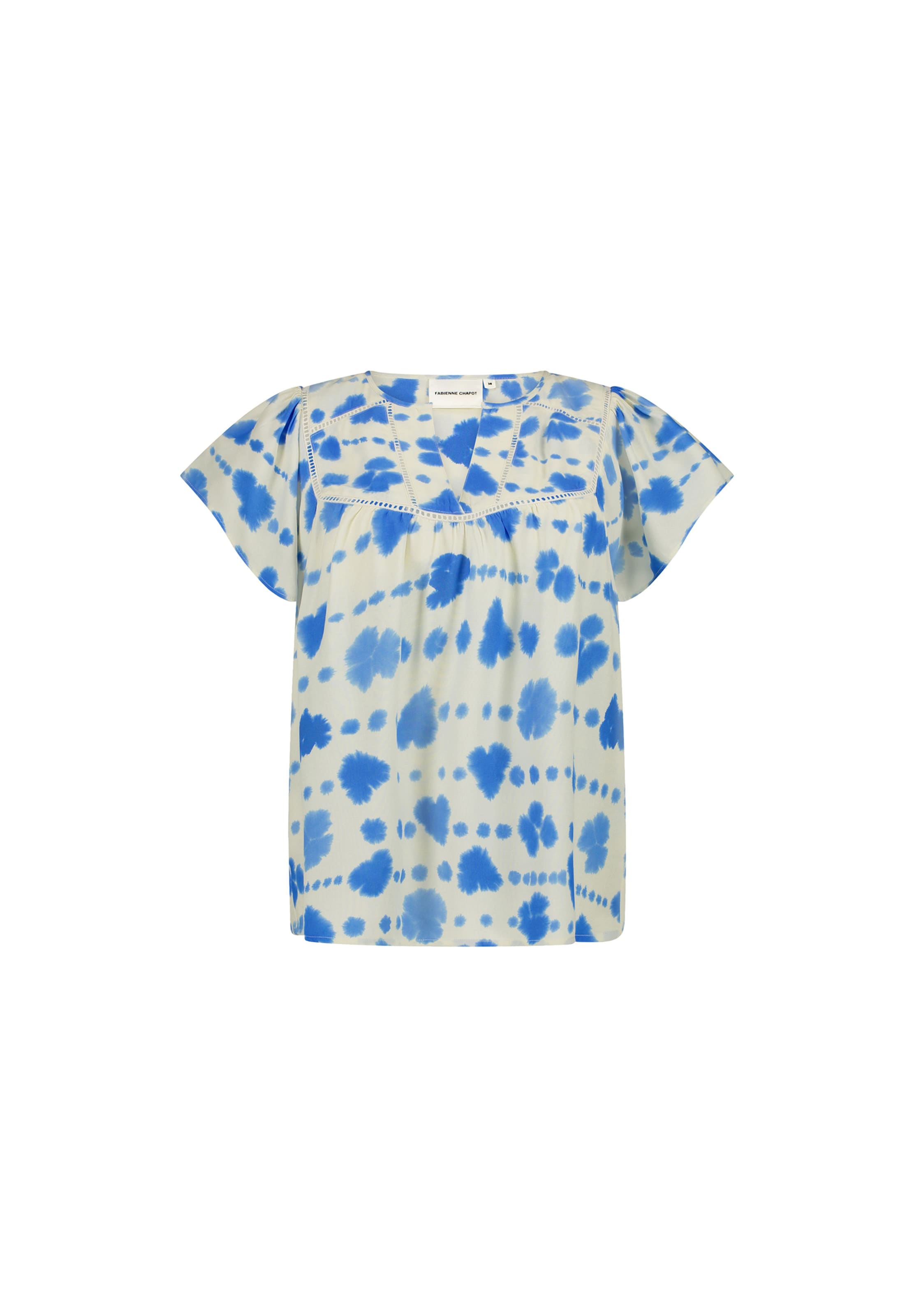 Fabienne Chapot Blouse in Wit: voorkant