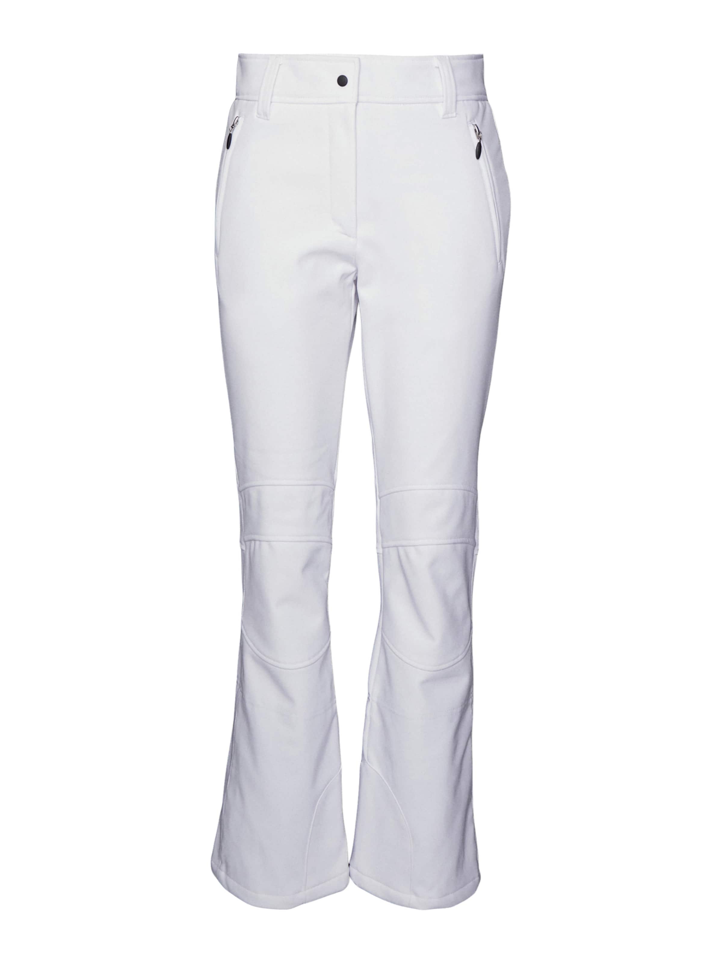 ICEPEAK regular Παντελόνι φόρμας 'Entiat' σε λευκό: μπροστά