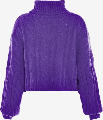 MYMO - Pullover em roxo