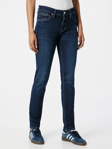 Mavi Slimfit Jeans in Blauw: voorkant