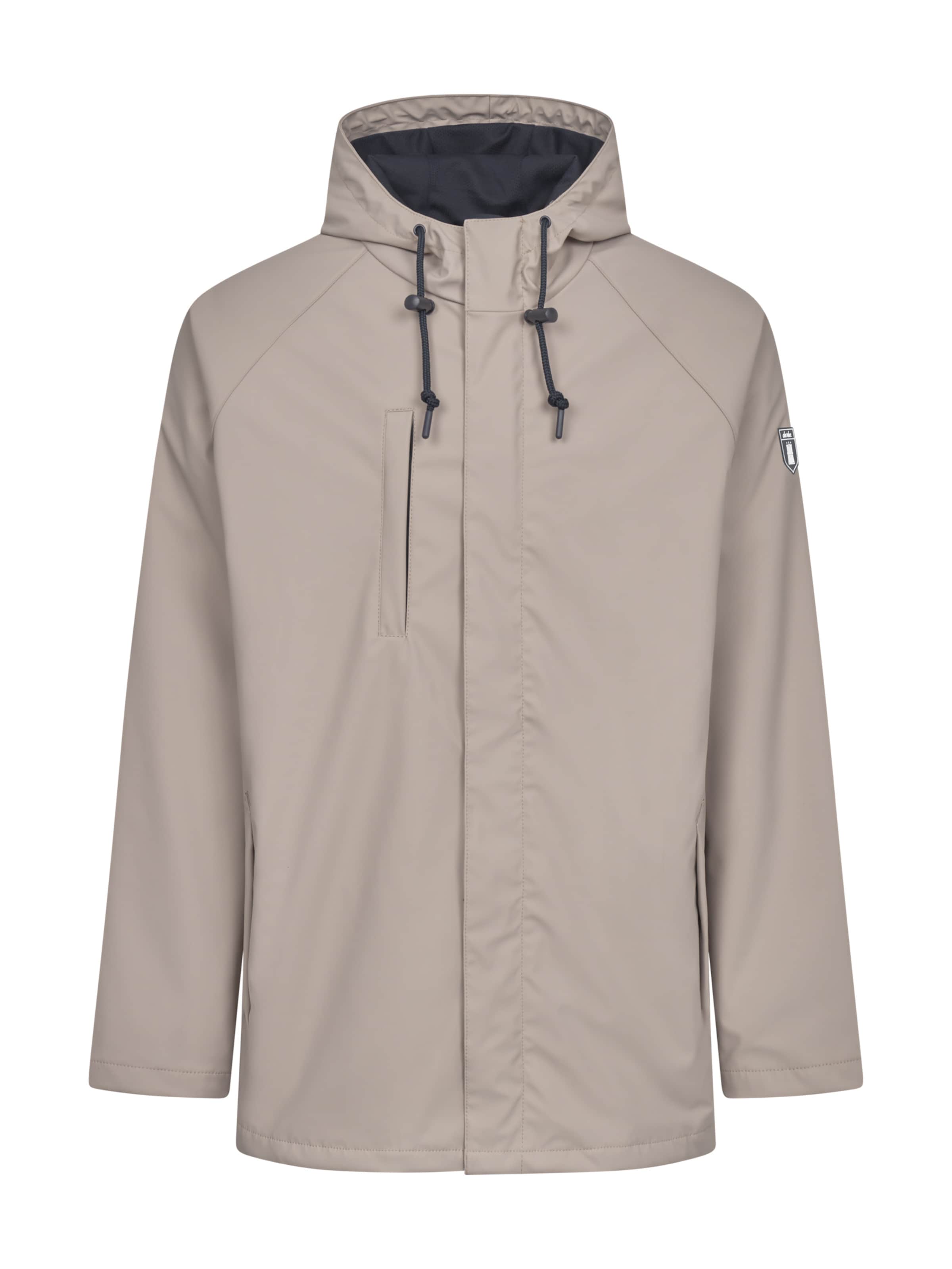 Derbe Performance Jacket 'Passby Plain' in Beige: front