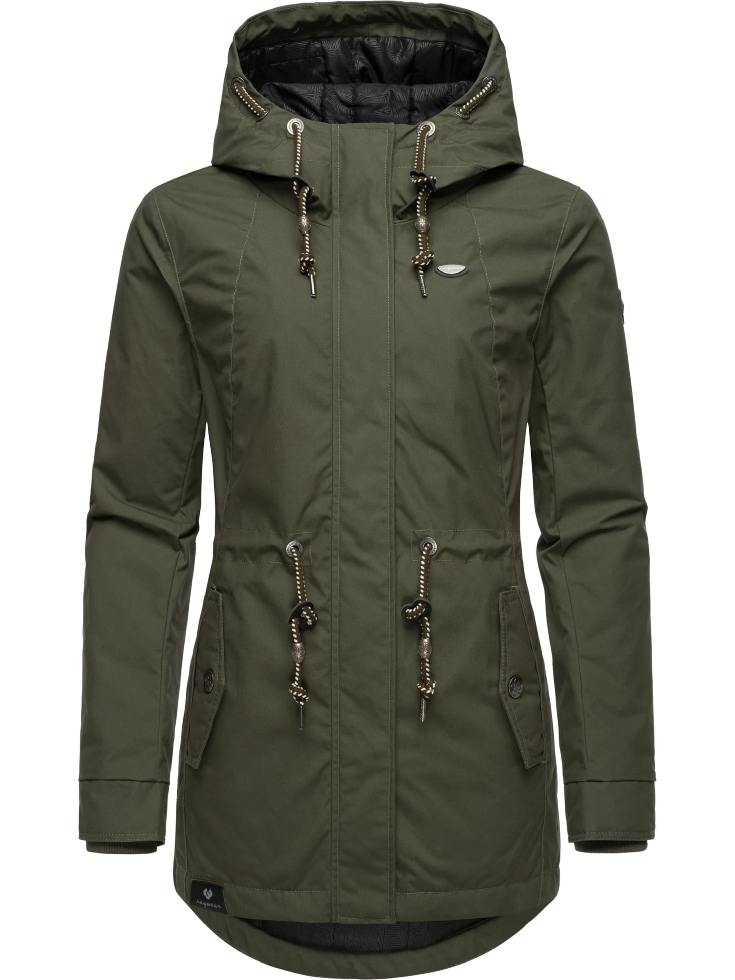 Ragwear Winter parka 'Monadis' in Green