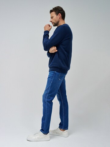Salsa Jeans Sweatshirt in Blauw
