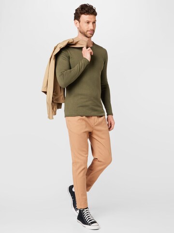 BURTON MENSWEAR LONDON regular Παντελόνι σε καφέ