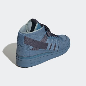 mėlyna ADIDAS ORIGINALS Sportbačiai su auliuku 'Forum Mid Parley'