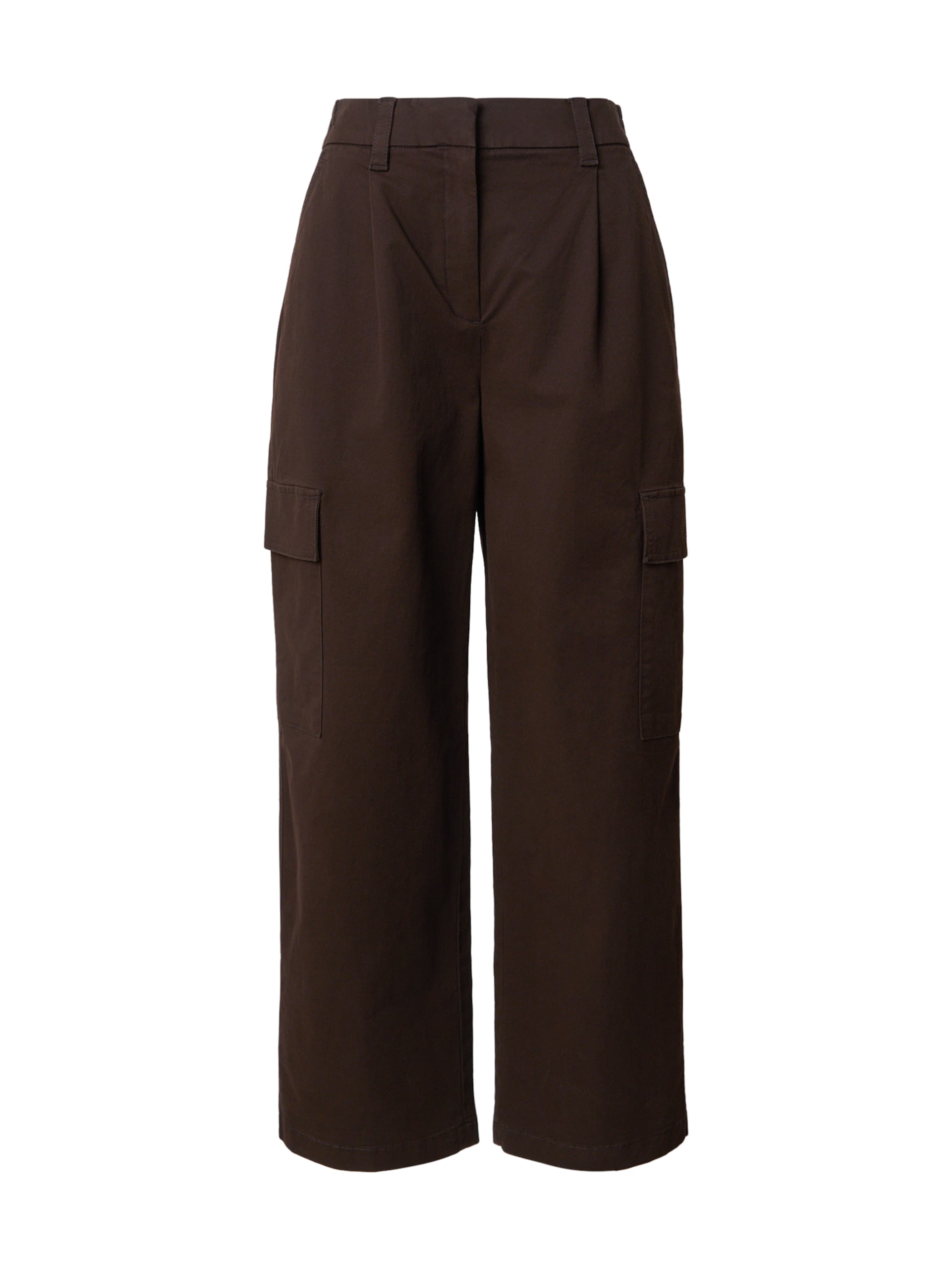 Regular Pantalon cargo Calvin Klein Jeans en marron : devant