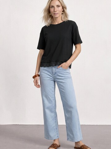 STREET ONE Shirt in Black