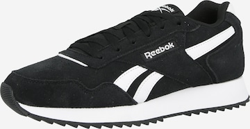 Reebok - Zapatillas deportivas bajas 'Glide Ripple' en negro: frente