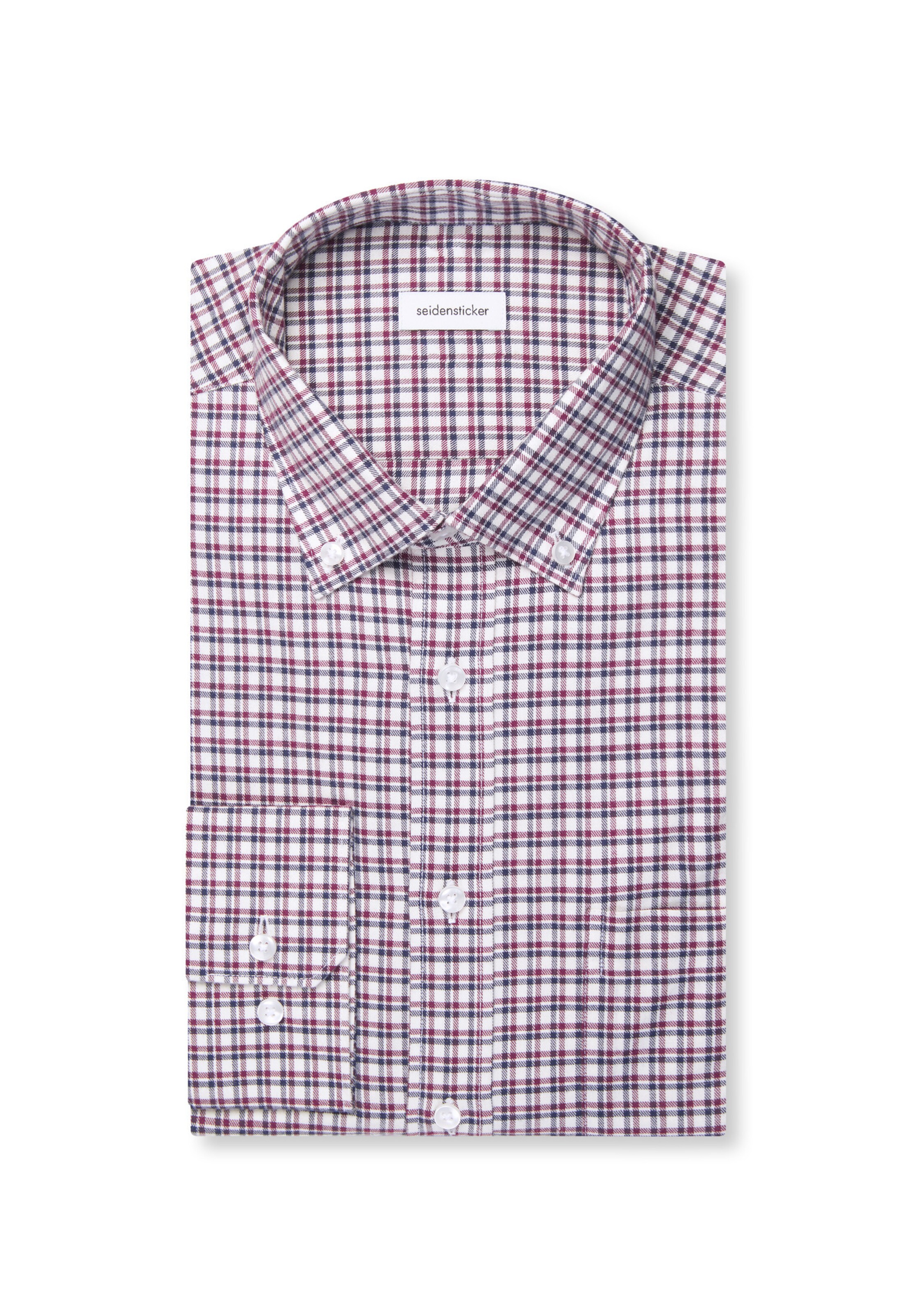 Coupe regular Chemise SEIDENSTICKER en rouge