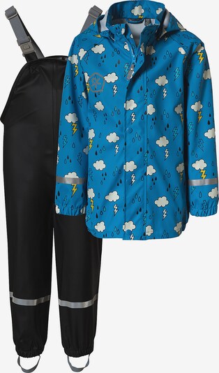 myToys COLLECTION Regenjacke in blau / schwarz / weiß, Produktansicht