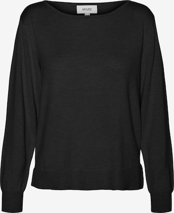 VERO MODA Sweater 'BEKKA ' in Black: front